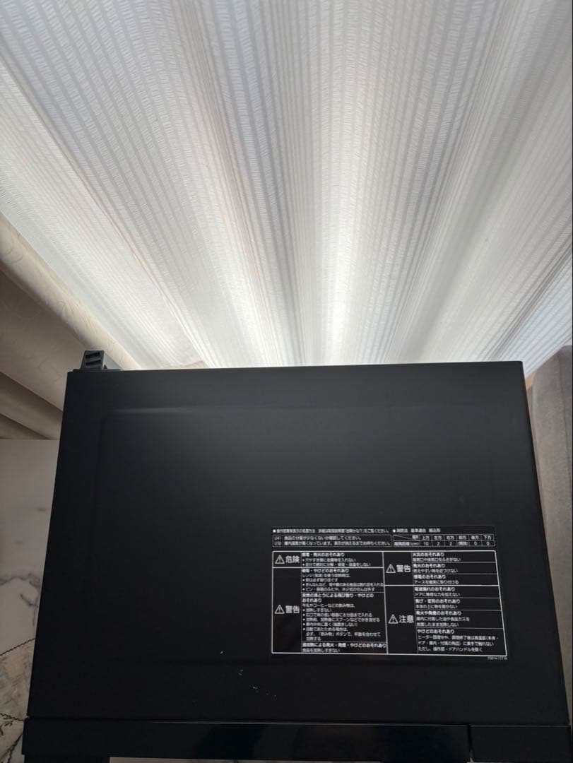 Panasonicブラックオーブンレンジ　ジャンク