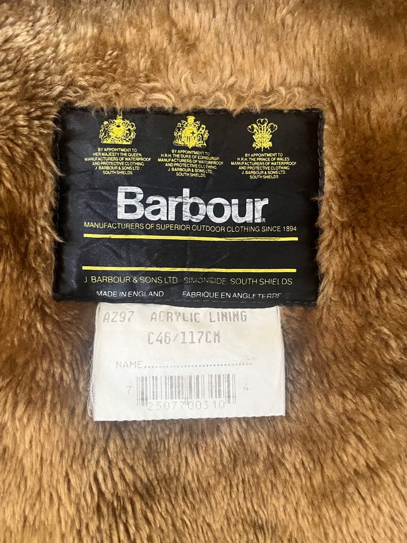 Barbour ライナーベスト ブラウン