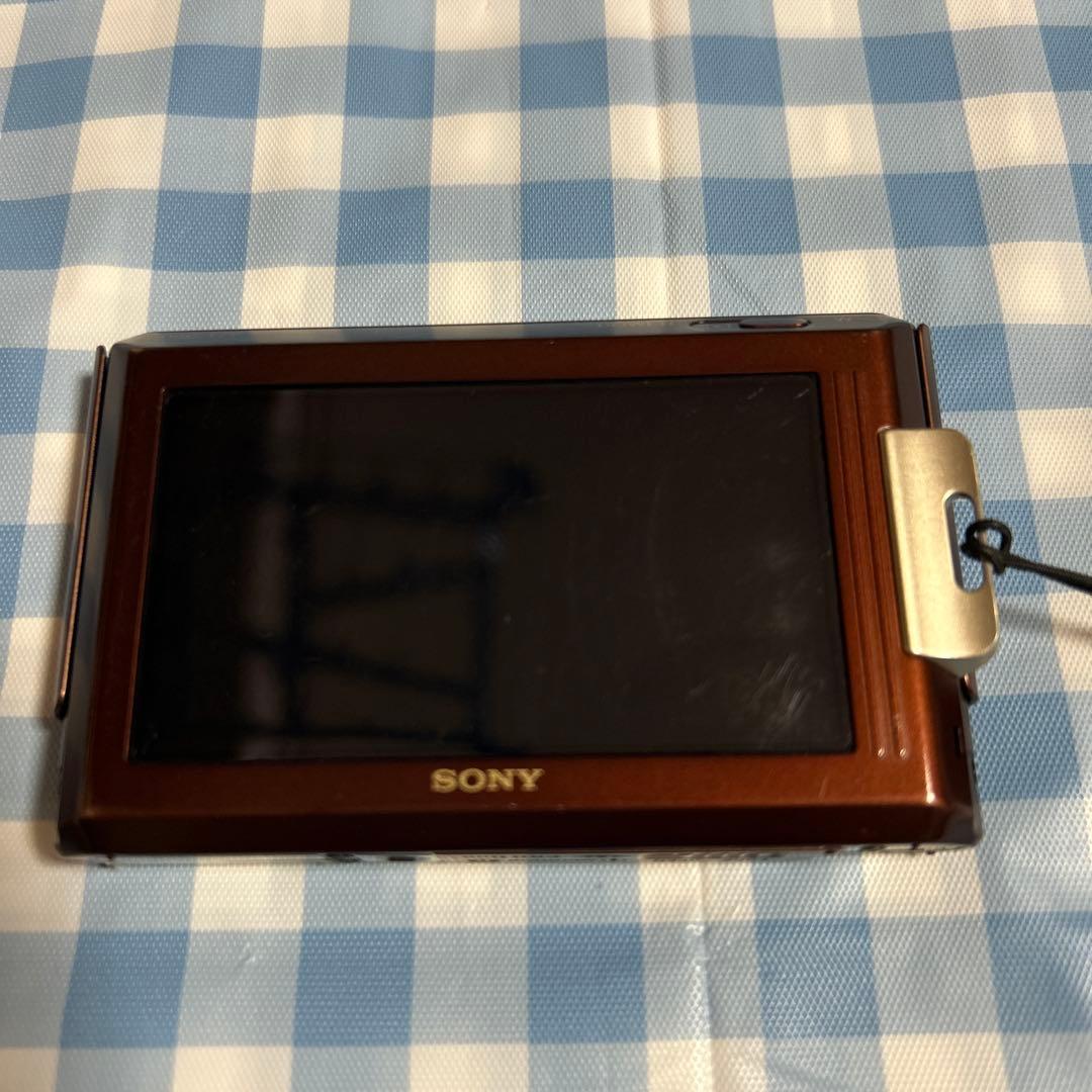 SONY サイバーショット DSC-T77 ブラウン コンパクトデジタルカメラ