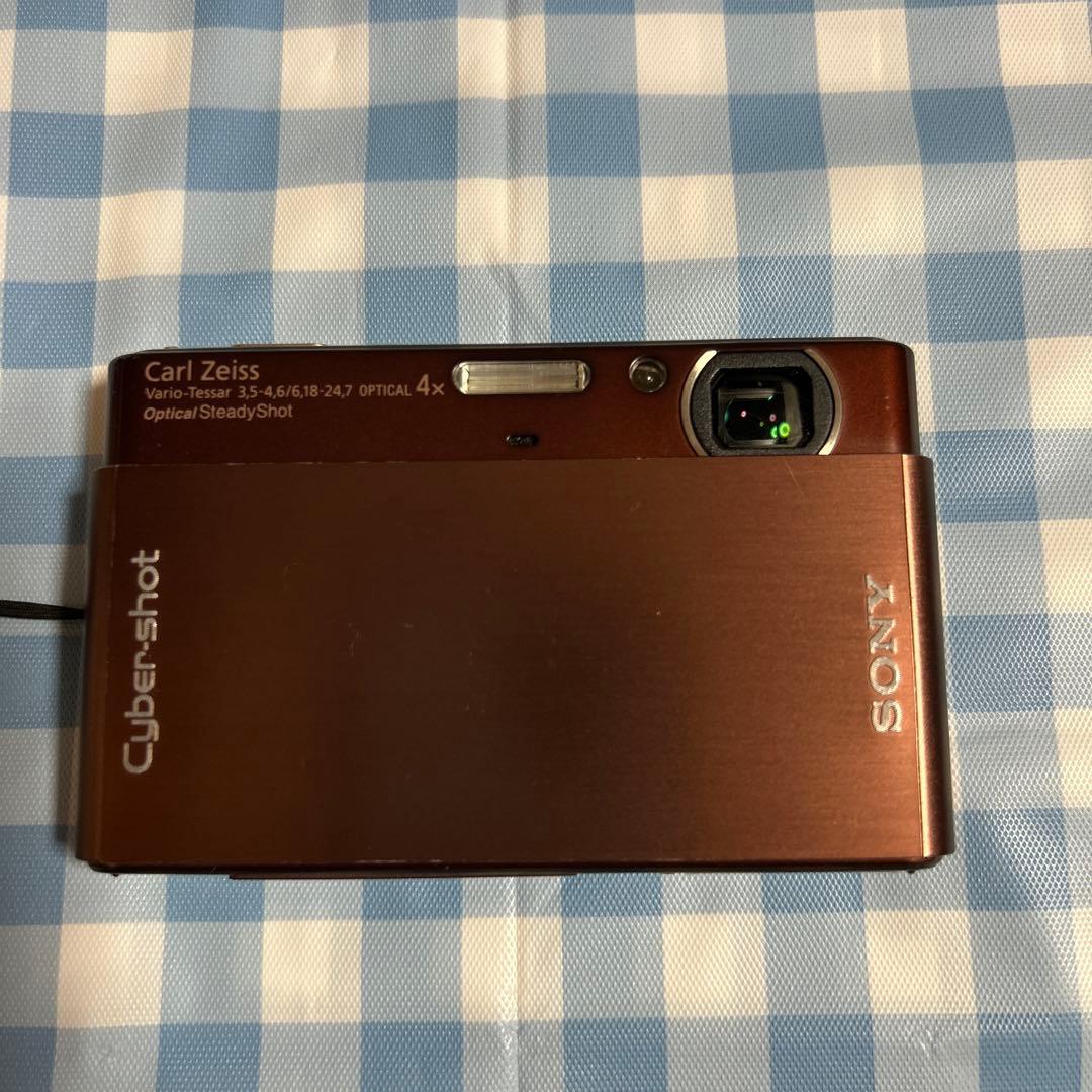 SONY サイバーショット DSC-T77 ブラウン コンパクトデジタルカメラ