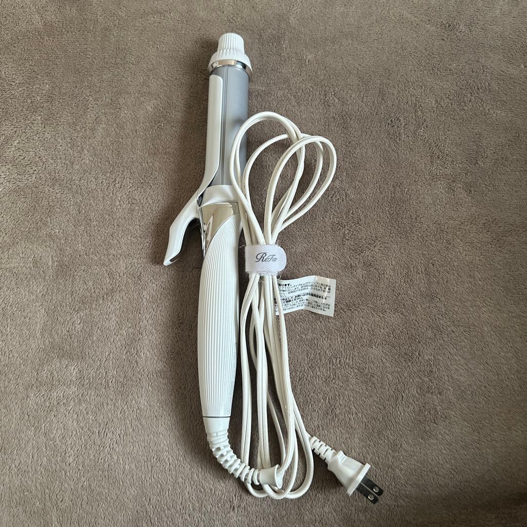 リファ　Refa ホワイト　カールアイロン 38mm 箱無し　値下げ済