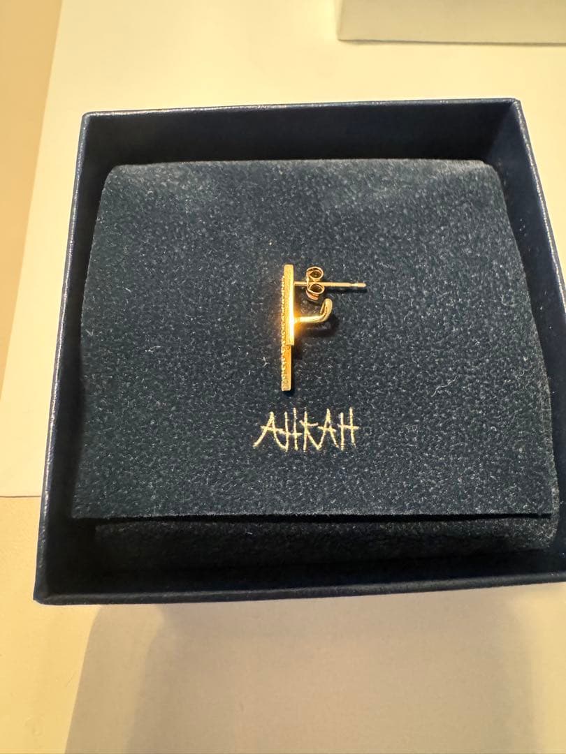 AHKAH ティナレイ　ピアス　片耳