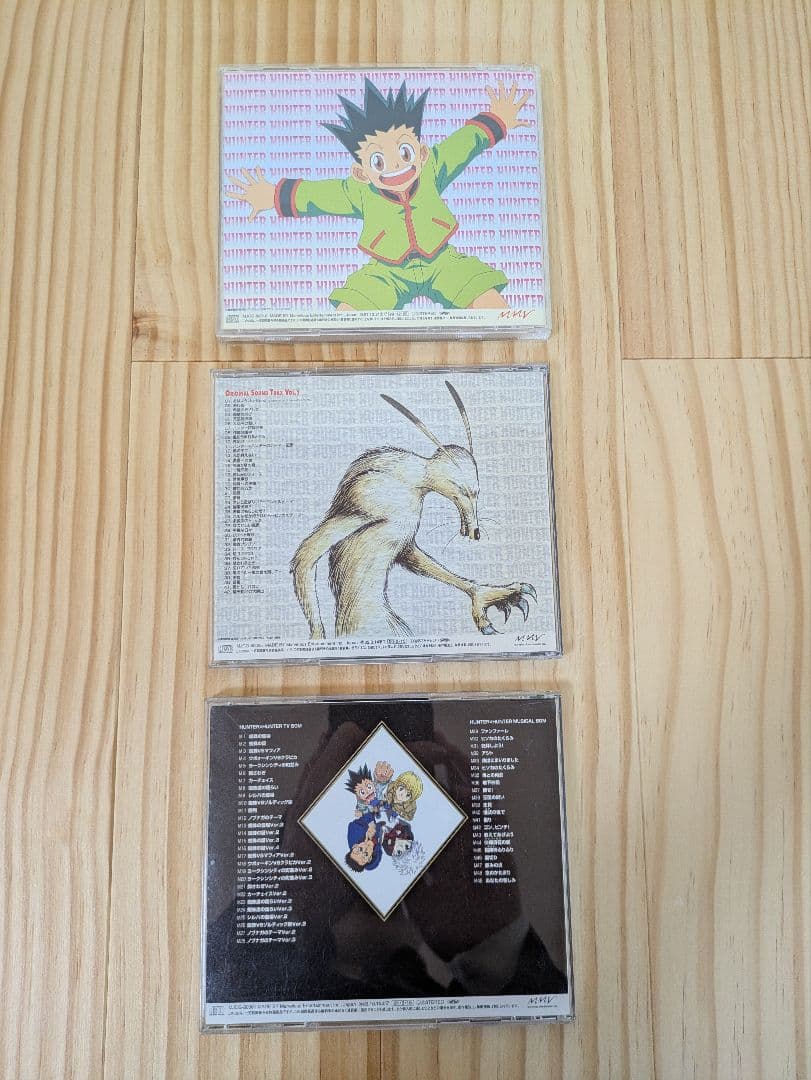 ハンター×ハンター オリジナルサウンドトラックCD Vol.1〜Vol.3