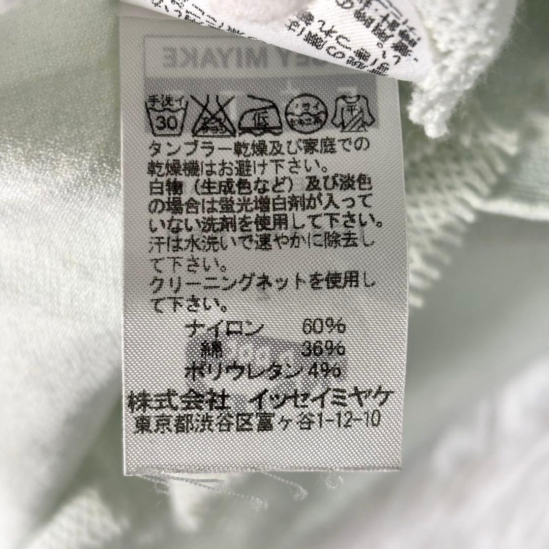 ISSEY MIYAKE FÊTE イッセイミヤケ ドレープ メッシュ 長袖