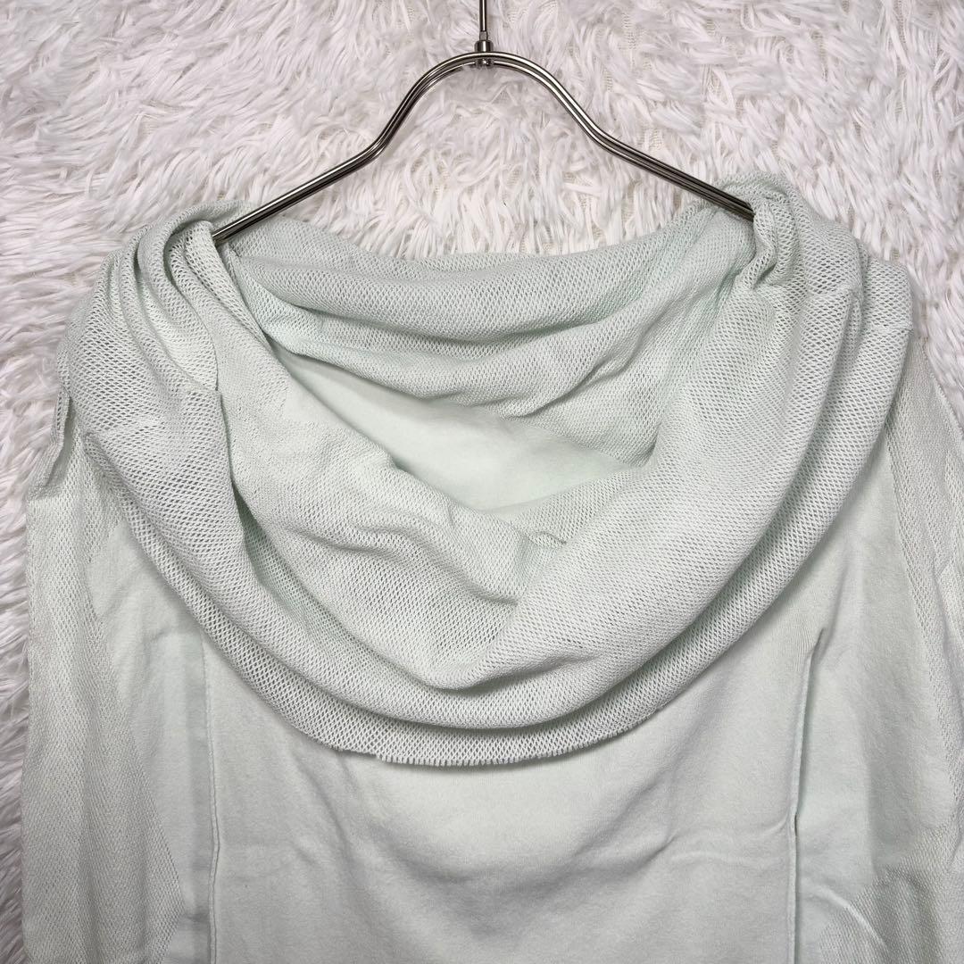 ISSEY MIYAKE FÊTE イッセイミヤケ ドレープ メッシュ 長袖