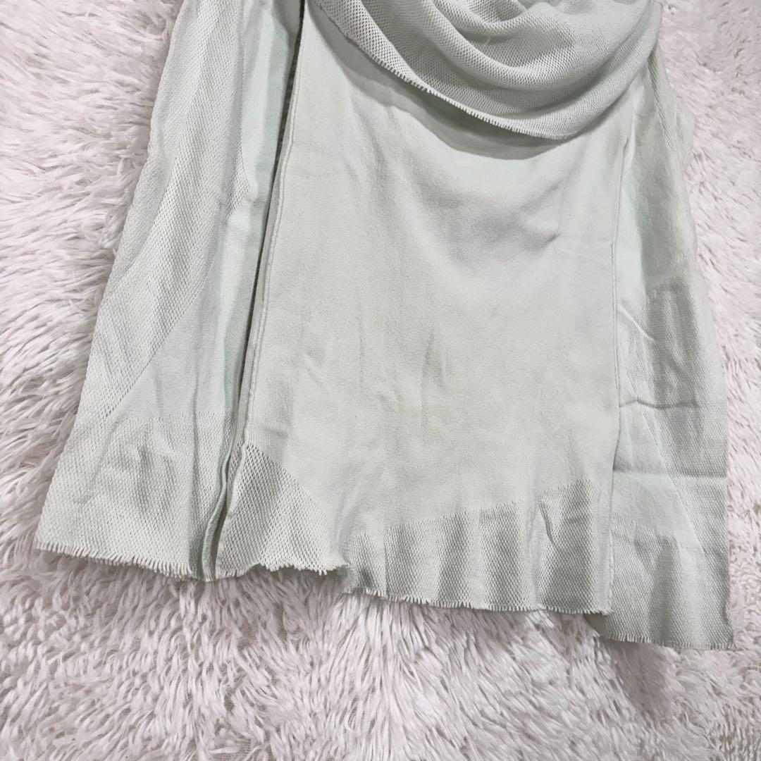 ISSEY MIYAKE FÊTE イッセイミヤケ ドレープ メッシュ 長袖