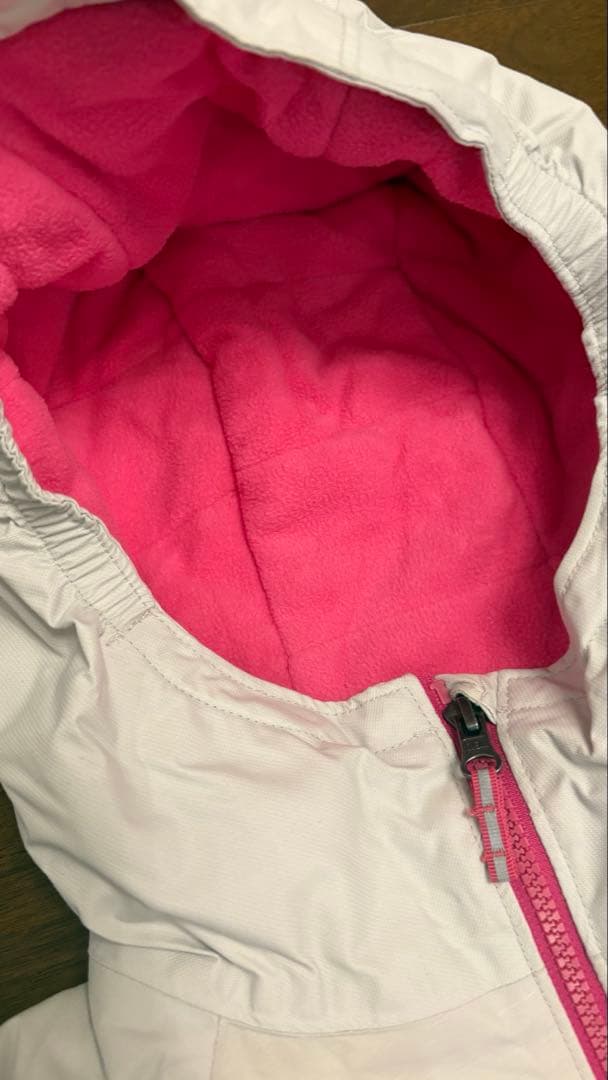 Columbia キッズ スキーウェア　150cm ホワイト/ピンク