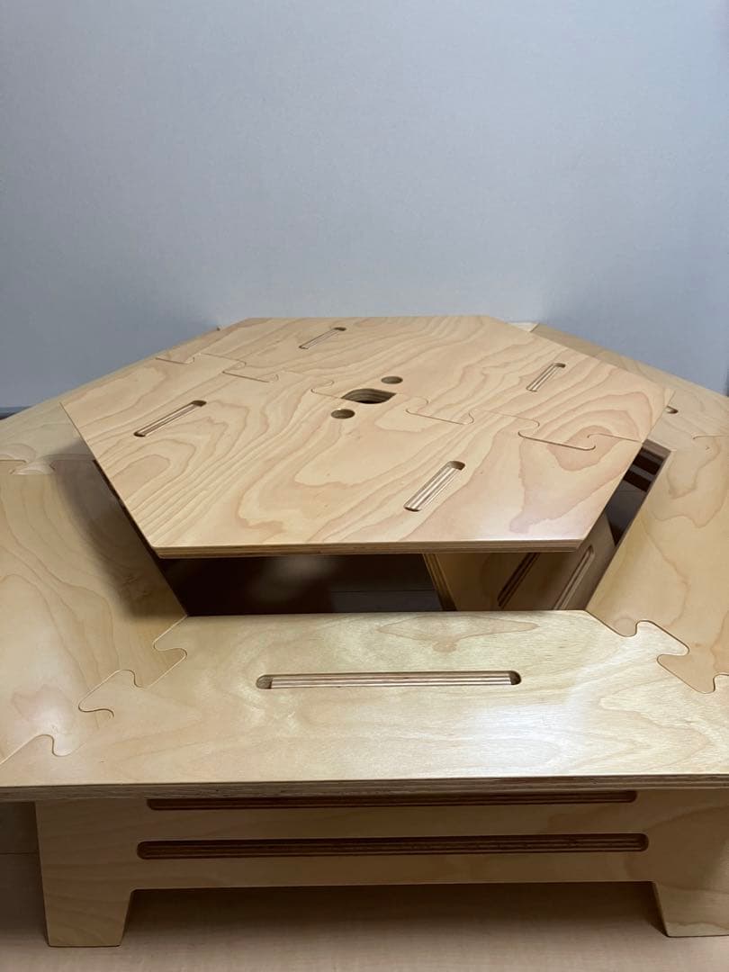 TheArth 六角テーブル ヘキ男 ヘキ子 ヘキサテーブル キャンプ ザース