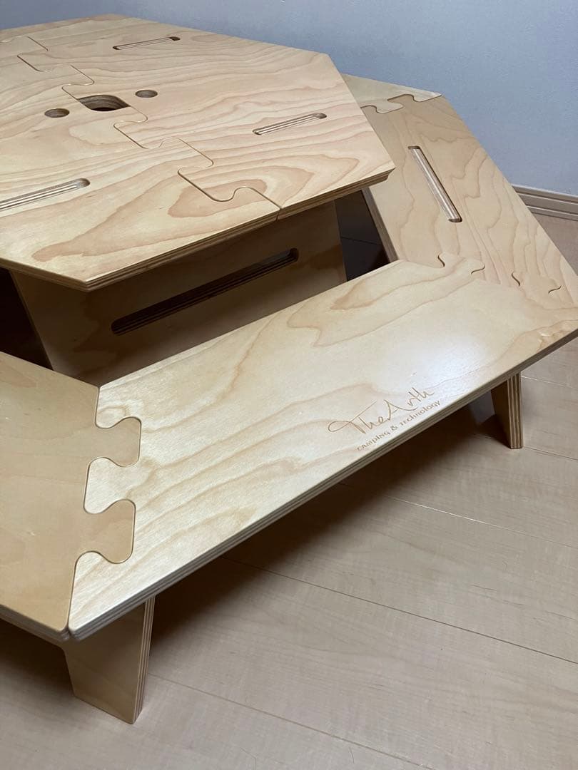 TheArth 六角テーブル ヘキ男 ヘキ子 ヘキサテーブル キャンプ ザース