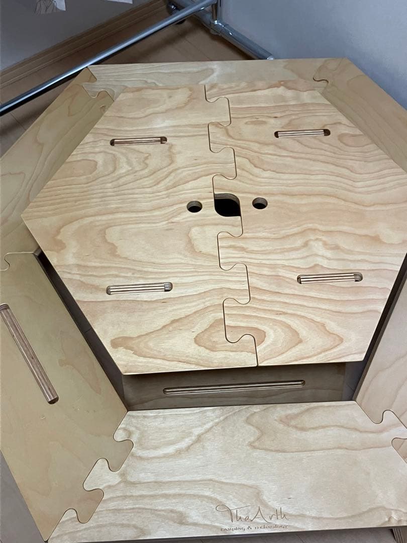 TheArth 六角テーブル ヘキ男 ヘキ子 ヘキサテーブル キャンプ ザース