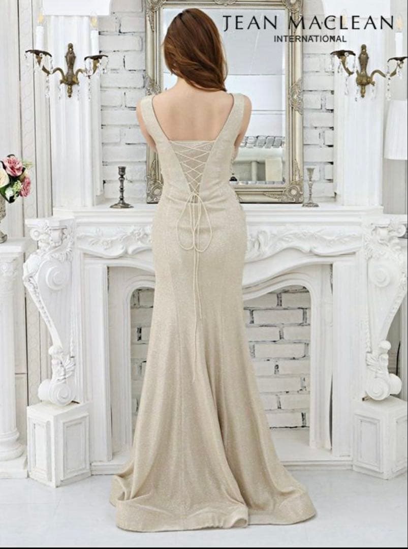 一度のみ　ジャンマクレーンロングドレス　Mサイズ