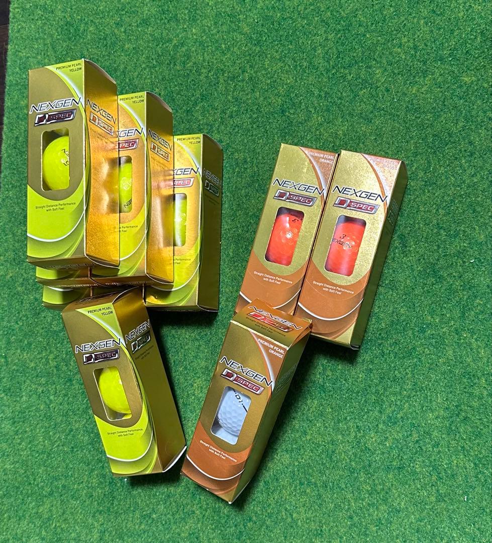 新品　NEXGEN D-SPEC ゴルフボール　10スリーブ　30球