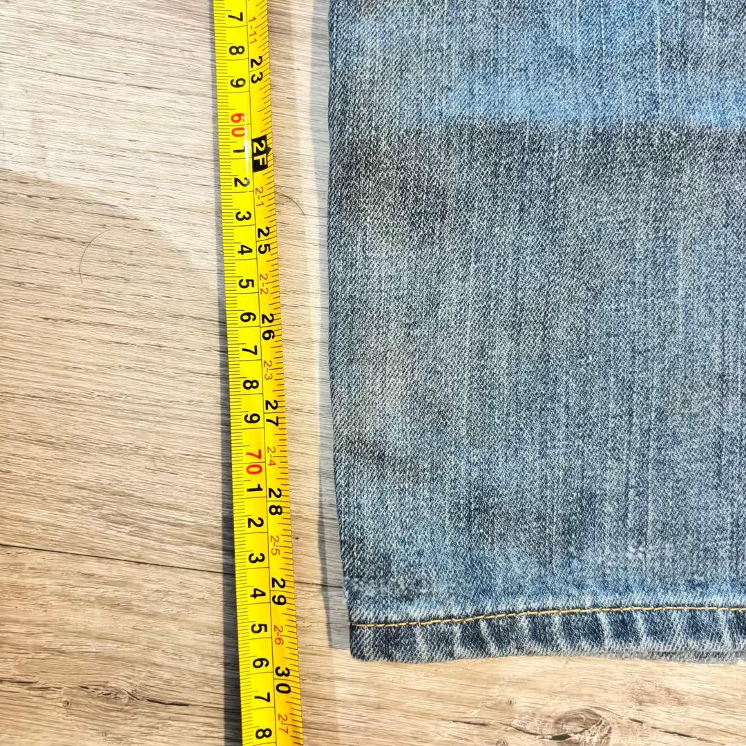 【Carhartt】ダブルニー デニム フェード良好 ゴールデンサイズ#501