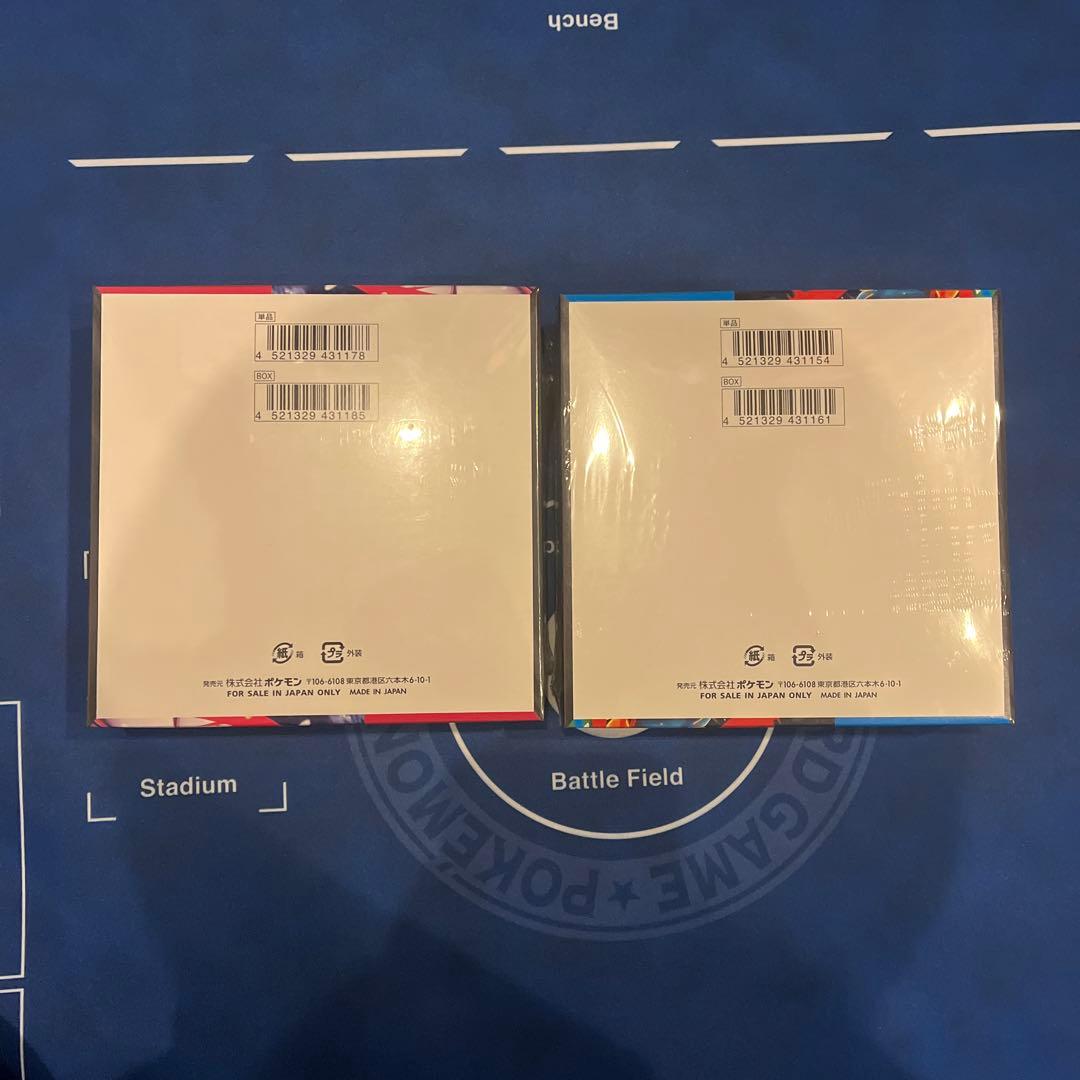 ポケモンカード　メガブレイブ　メガシンフォニア　シュリンク付き　各1ボックス