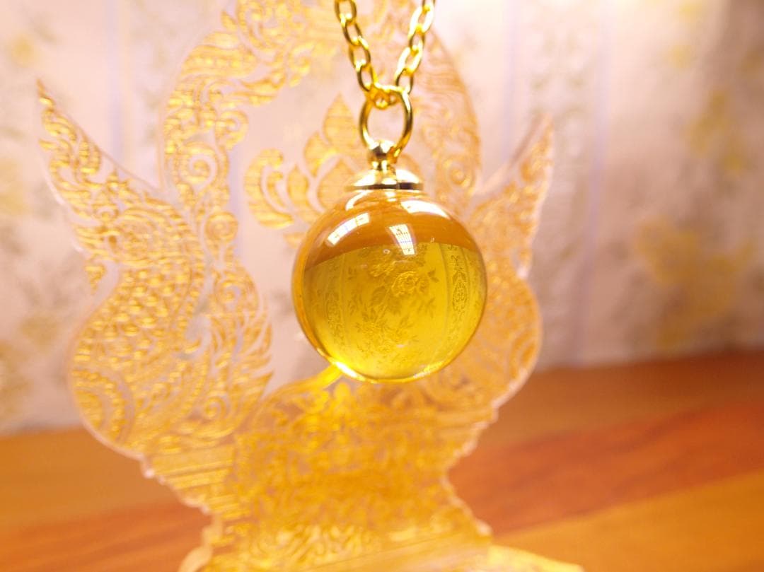 ❇龍の宝珠♎ネックレス♌金龍♋️如意宝珠♉タイのお守り♊プラクルアン✨