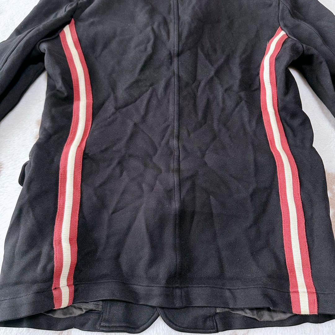 コムデギャルソンオム 05AW ポリ縮絨 テーラードジャケット ラインテープ M