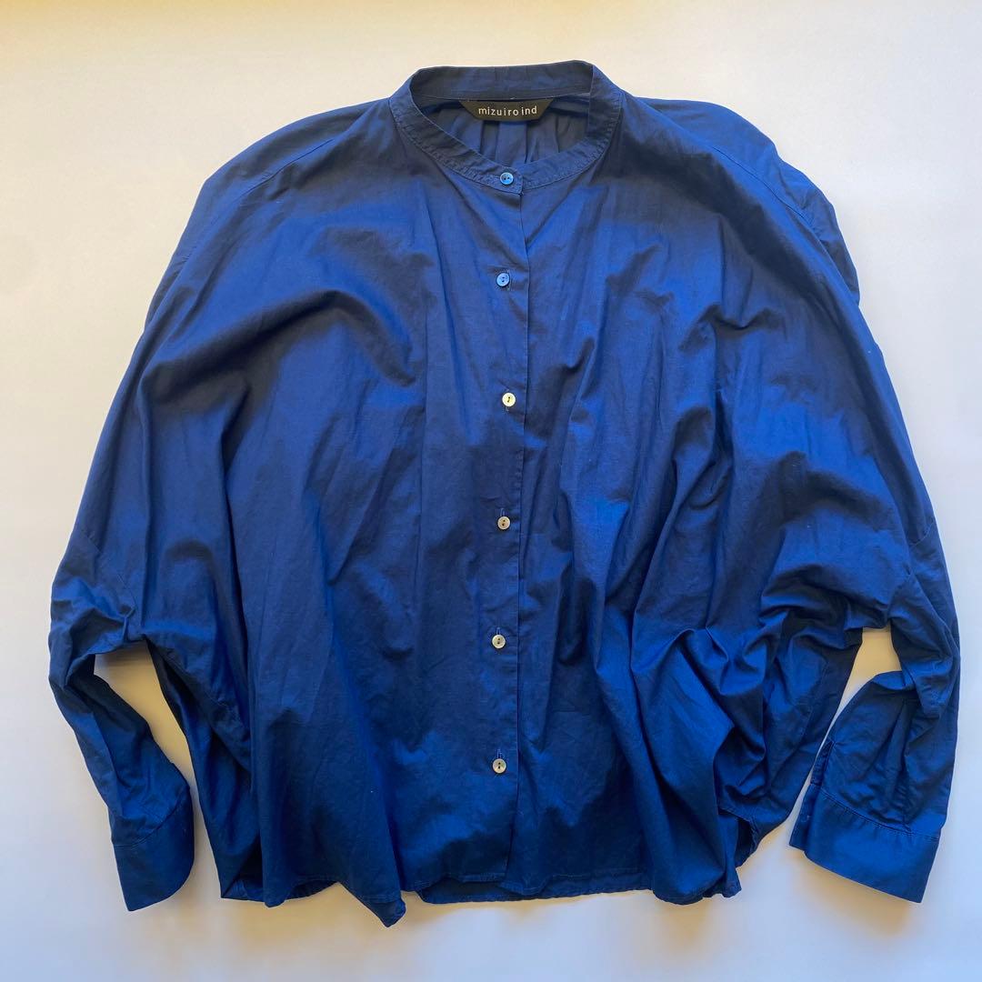 mizuiroind バックギャザーワイドシャツ　2枚set
