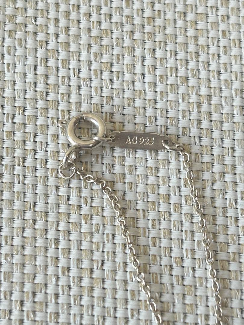 【美品】Tiffany &Co.ハートチャームネックレス