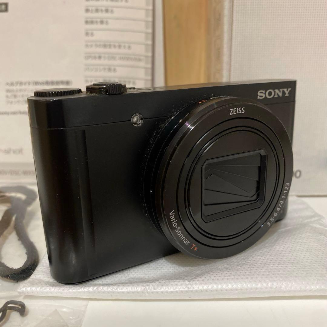 【ジャンク】sony コンデジ cybershot dsc-wx500 デジカメ