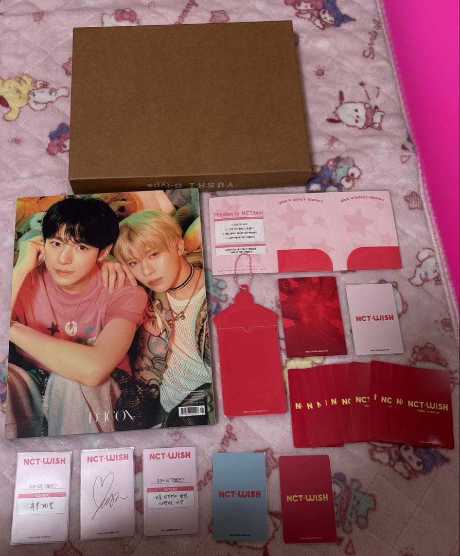 【特典付き】NCT WISH DICON B ユウシ セット 開封済み