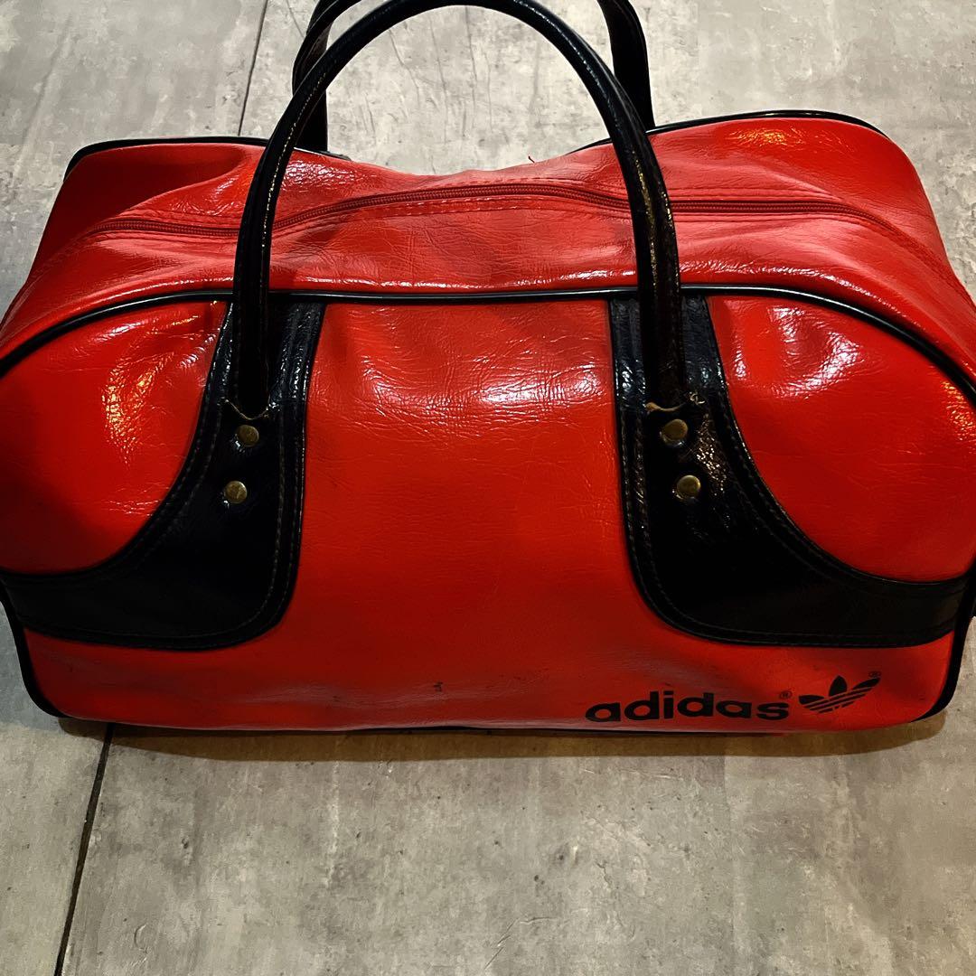 vintage 70〜80s old adidas Boston bag y2k