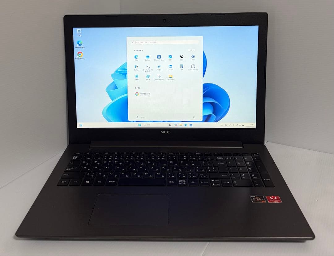 その他ノートPC本体 NEC NS600MAB-2 Ryzen 7-2700U Ram 8/1TB