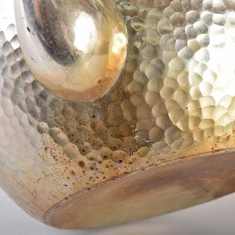 茶道具　平安　長栄堂造　純錫　湯沸かし　錫瓶　約497ｇ　共箱　D　R8102