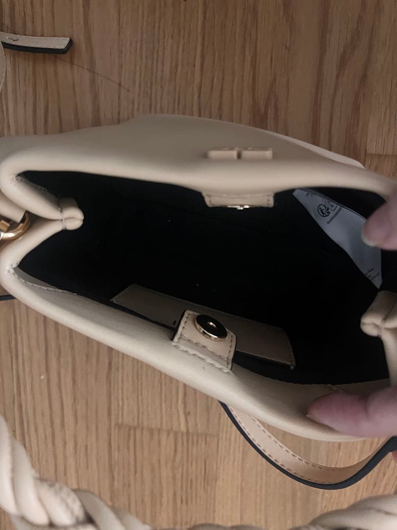 GANNI ボウバッグ ミニ バタークリーム