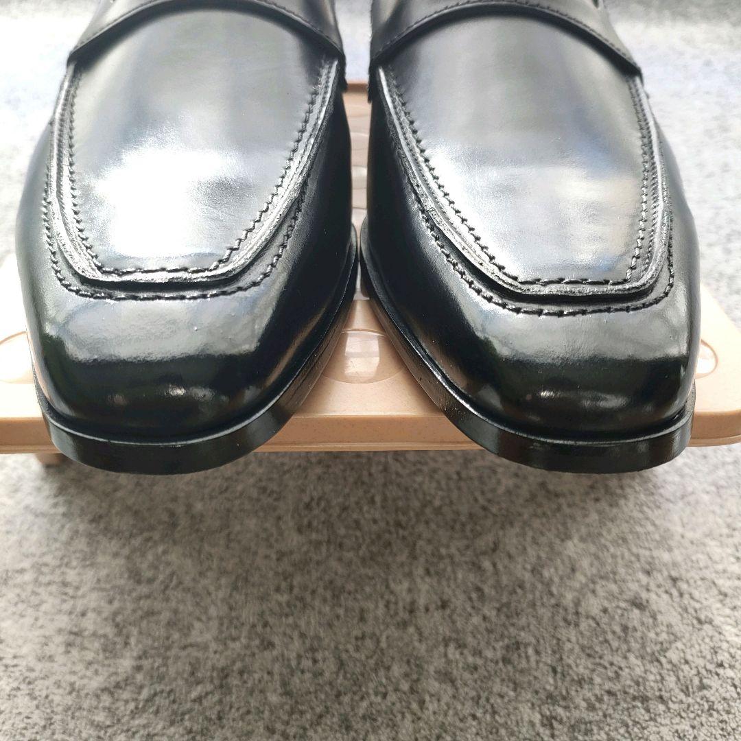 【極美品】チェントフェリーナ　ローファー　【26cm】本革　黒