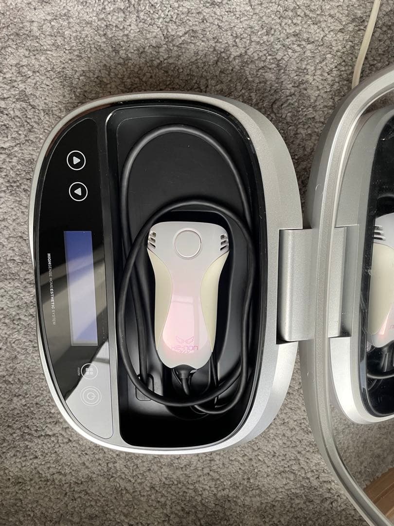 ケノン 脱毛器 ホワイト/ピンク