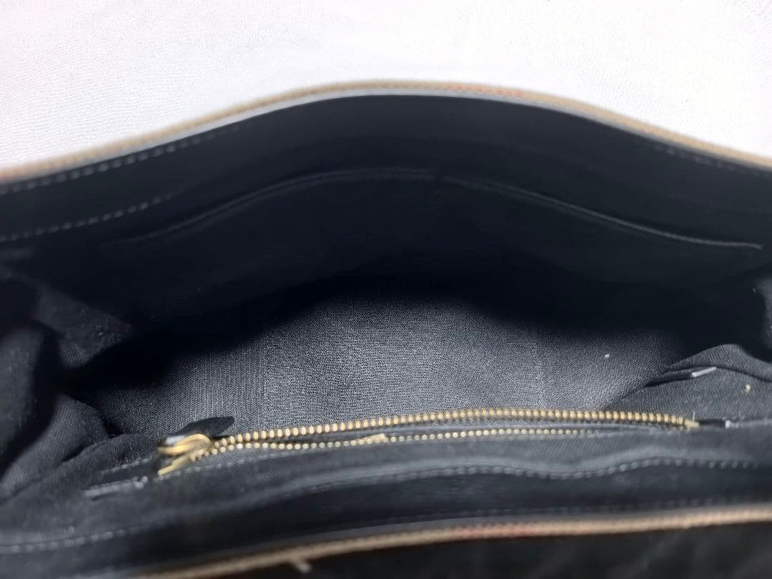 Burberry チェック柄 ショルダーバッグ キャンバス