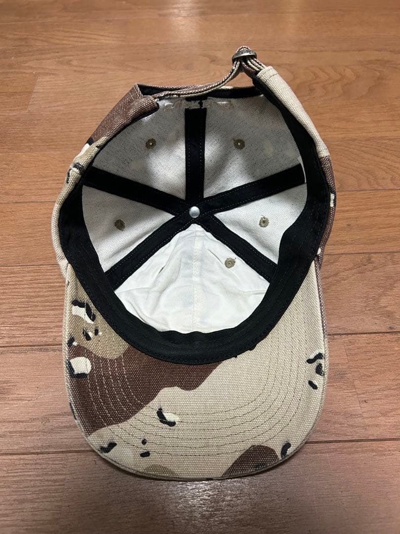 supreme Sロゴ キャップ 迷彩 人気商品 状態〇