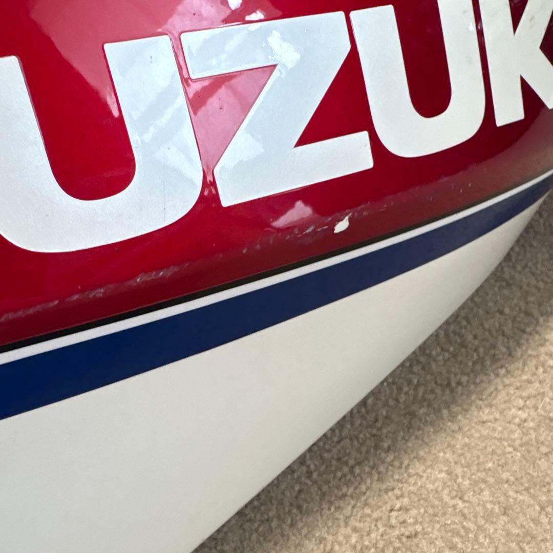 GSX400FS タンク凹凸無し　純正塗り替え無しオリジナルペイント