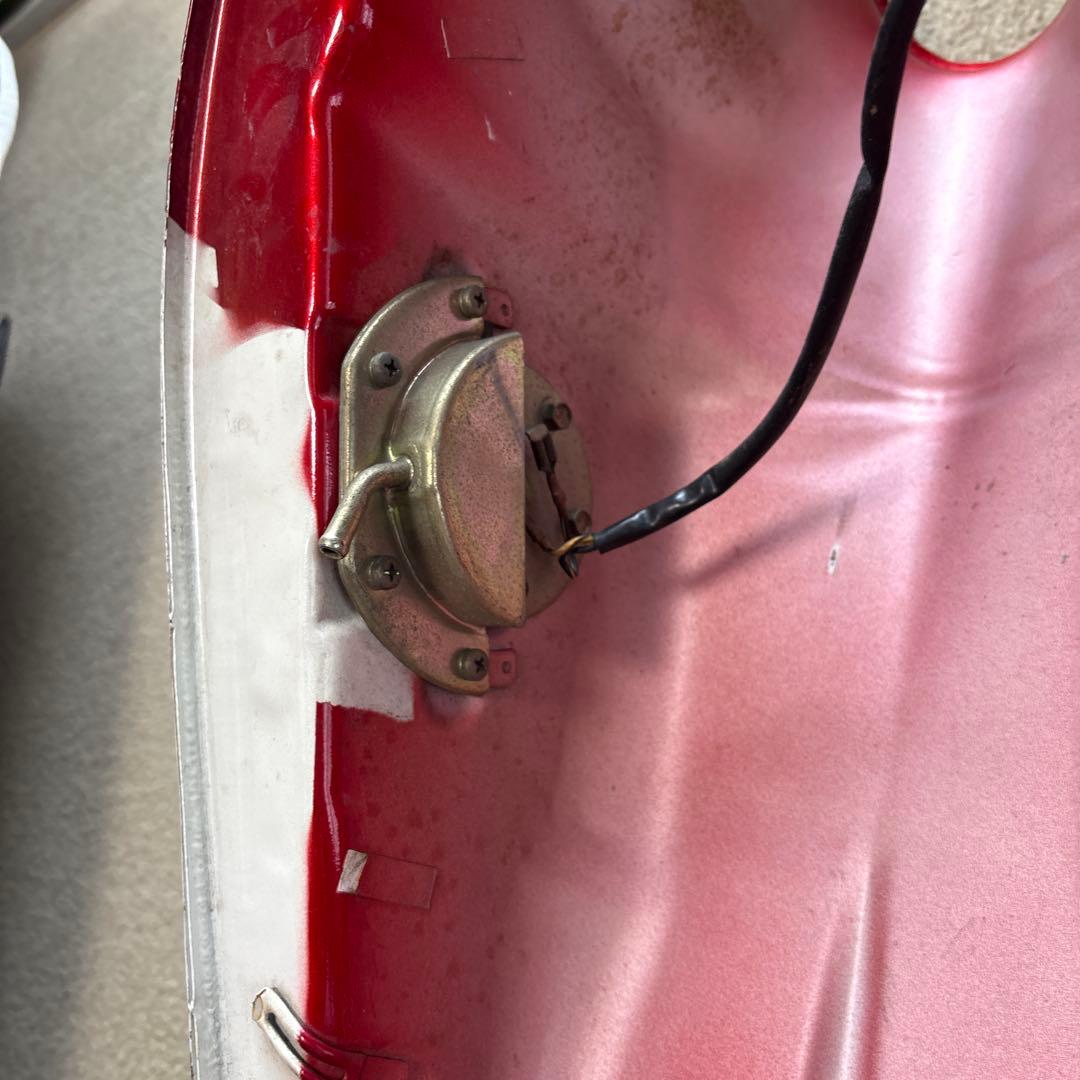 GSX400FS タンク凹凸無し　純正塗り替え無しオリジナルペイント