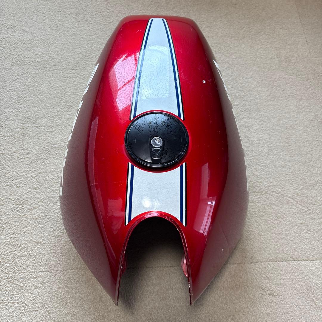 GSX400FS タンク凹凸無し　純正塗り替え無しオリジナルペイント