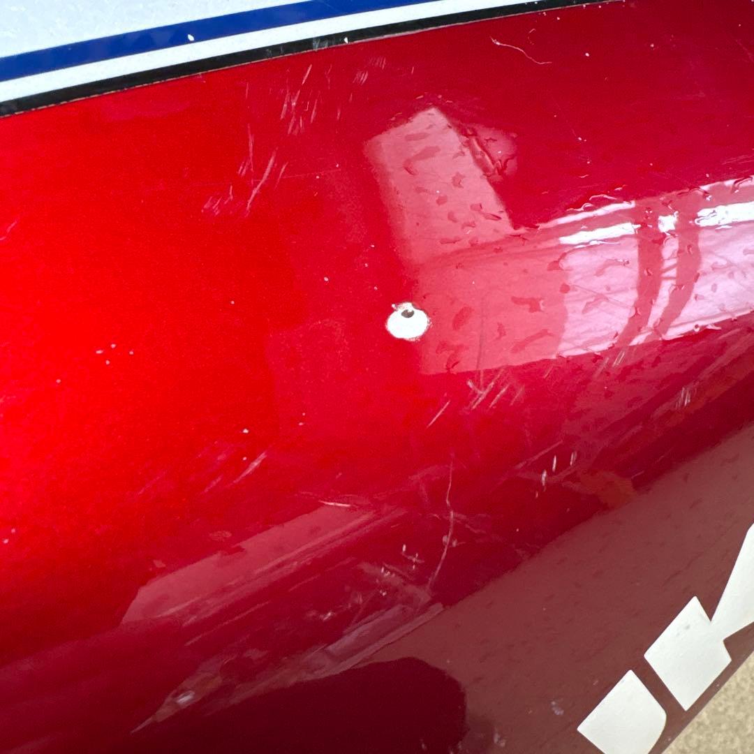 GSX400FS タンク凹凸無し　純正塗り替え無しオリジナルペイント