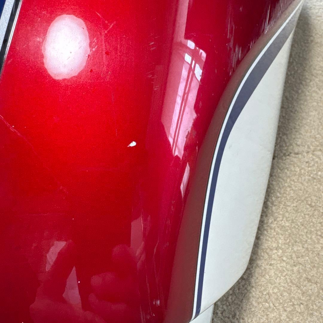 GSX400FS タンク凹凸無し　純正塗り替え無しオリジナルペイント