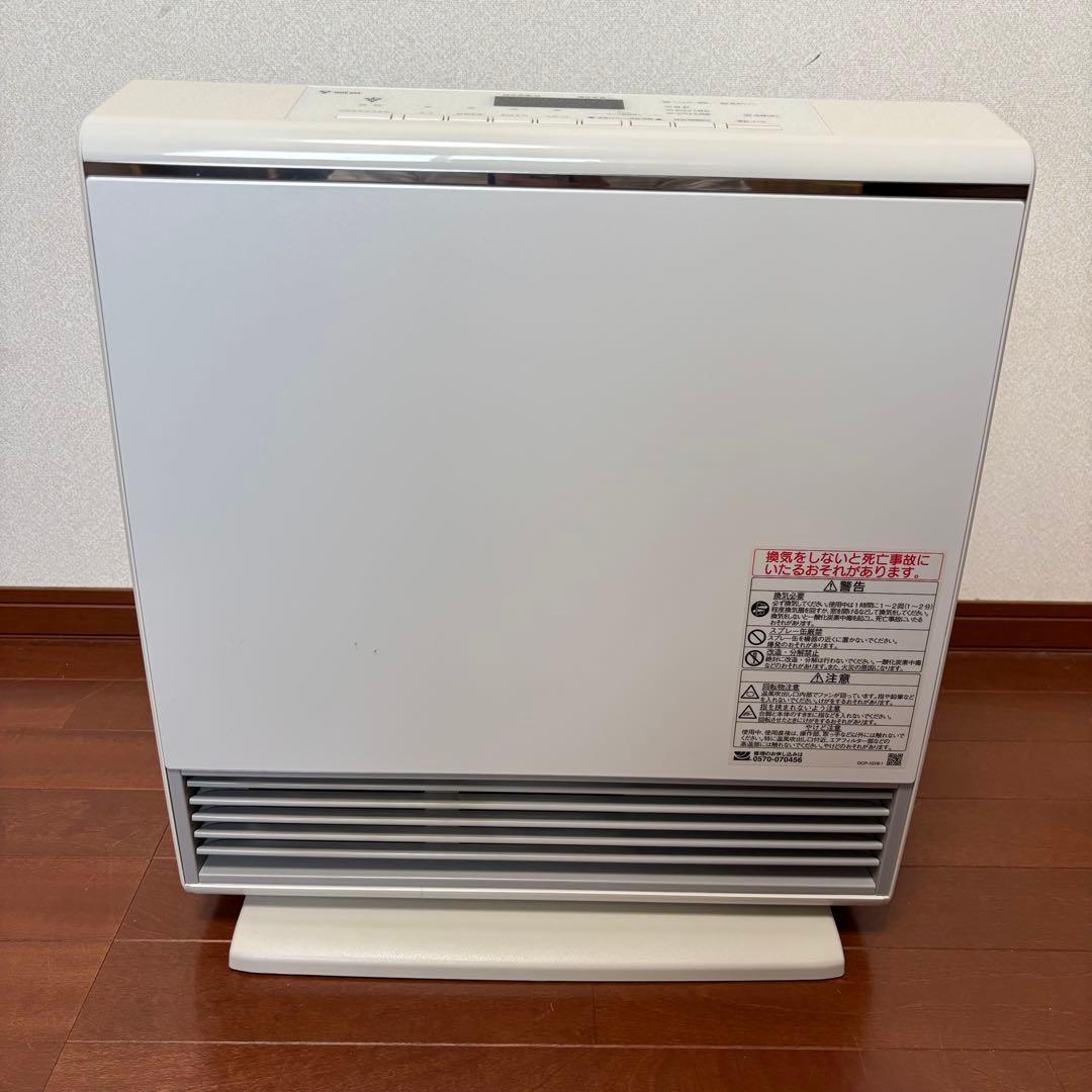 リンナイ　都市ガスファンヒーター プラズマクラスター搭載機