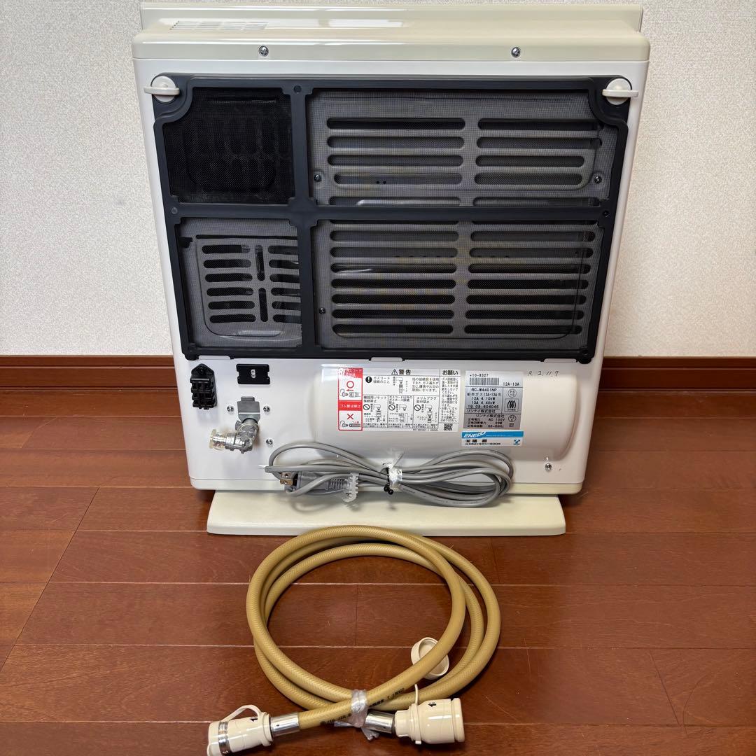 リンナイ　都市ガスファンヒーター プラズマクラスター搭載機