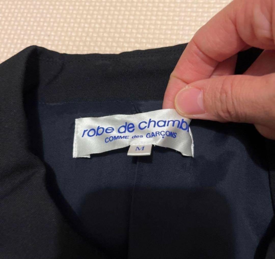 丸襟　COMME des GARÇONS ブラック テーラードジャケット M