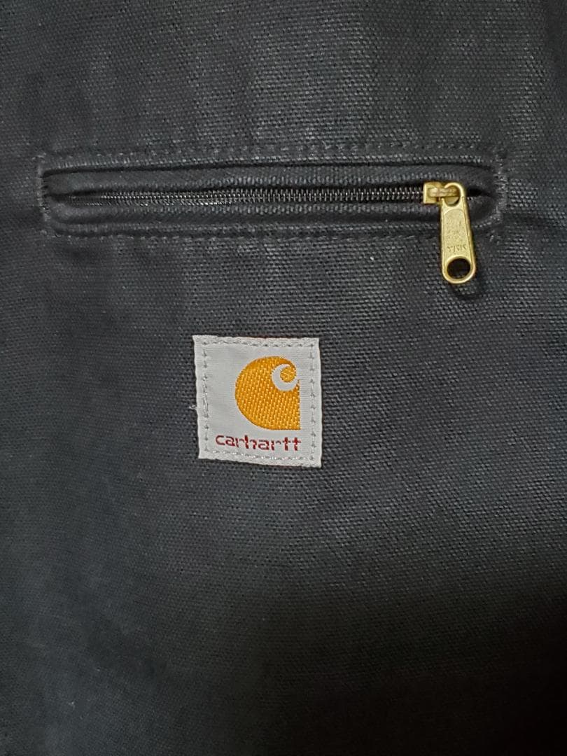 デトロイトジャケット carhartt カーハートブラック メキシコ製