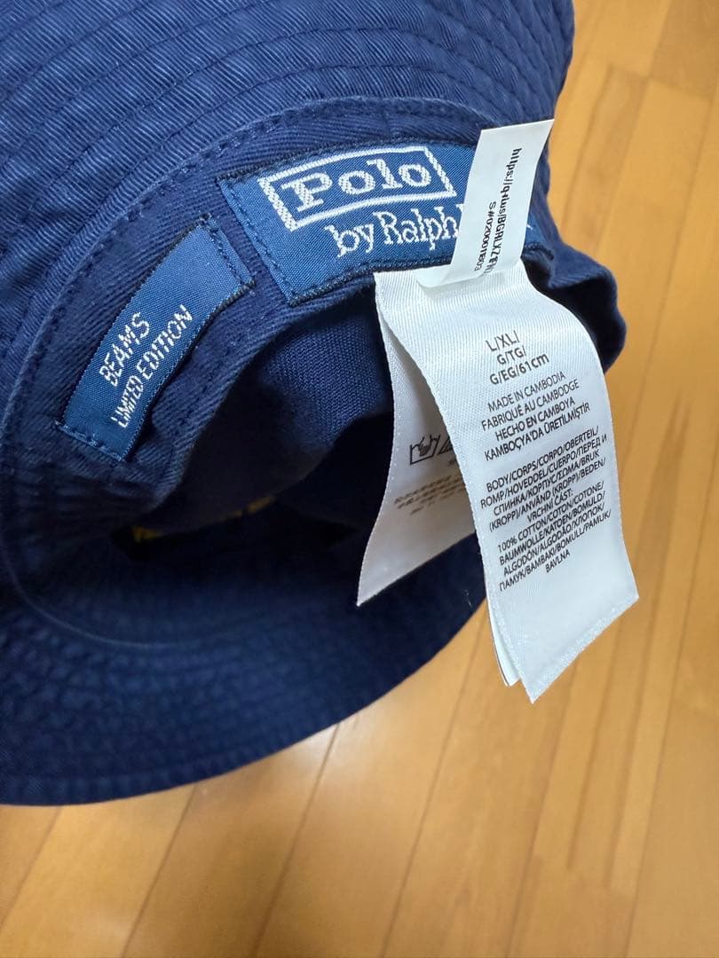 Polo Ralph Lauren バケットハット ネイビー