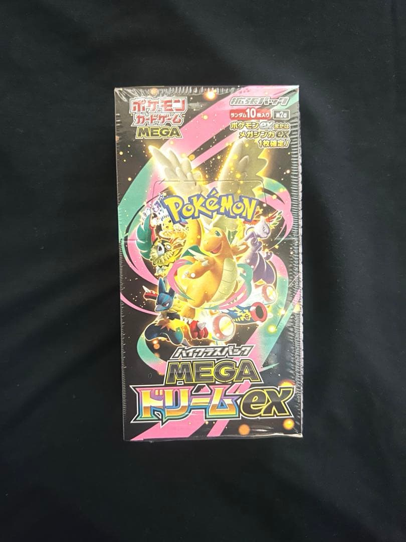 ポケモンカード MEGA メガドリームex 10パック入り 1box 未開封