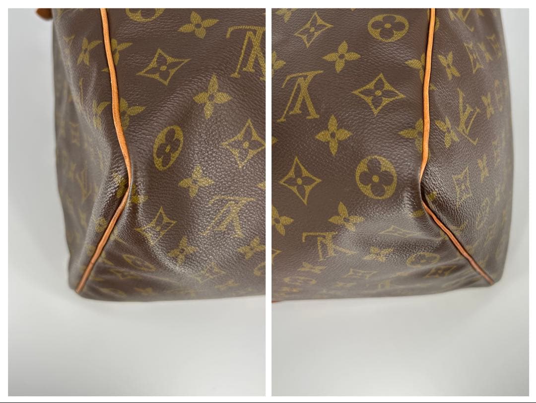 ルイヴィトン ボストンバッグ キーポル50 モノグラム 希少 ECLAIR