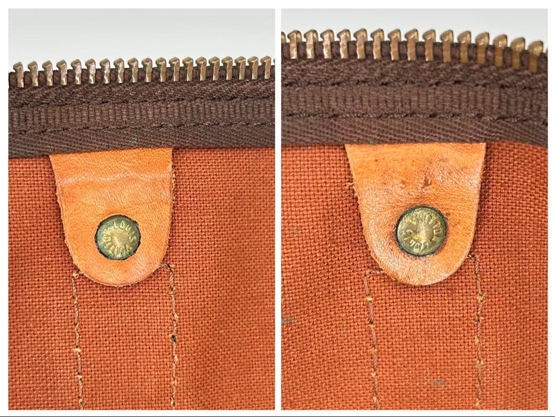 ルイヴィトン ボストンバッグ キーポル50 モノグラム 希少 ECLAIR