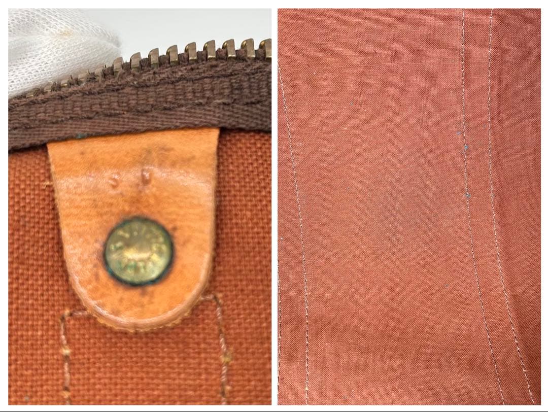 ルイヴィトン ボストンバッグ キーポル50 モノグラム 希少 ECLAIR