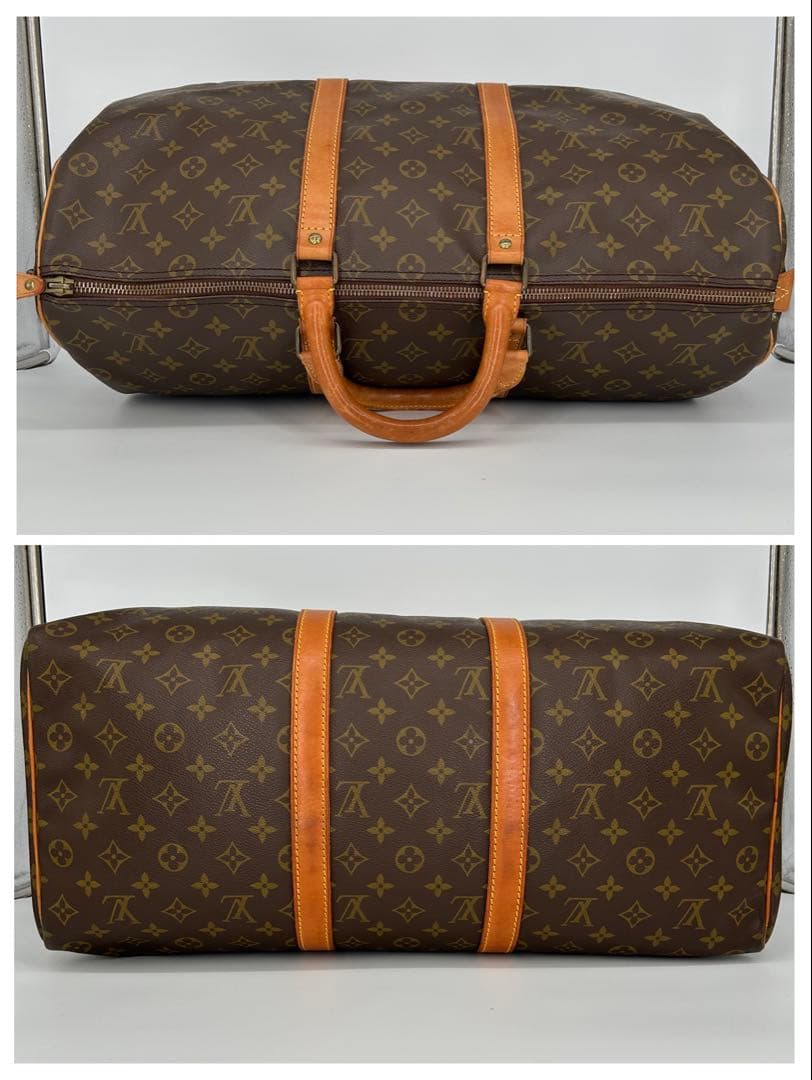 ルイヴィトン ボストンバッグ キーポル50 モノグラム 希少 ECLAIR