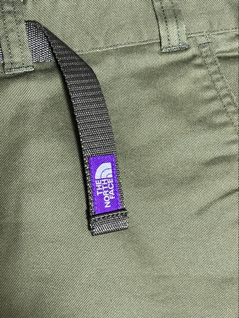 ノースフェイス　パープルレーベル　チノ　テーパード　パンツ　32 カーキグリーン