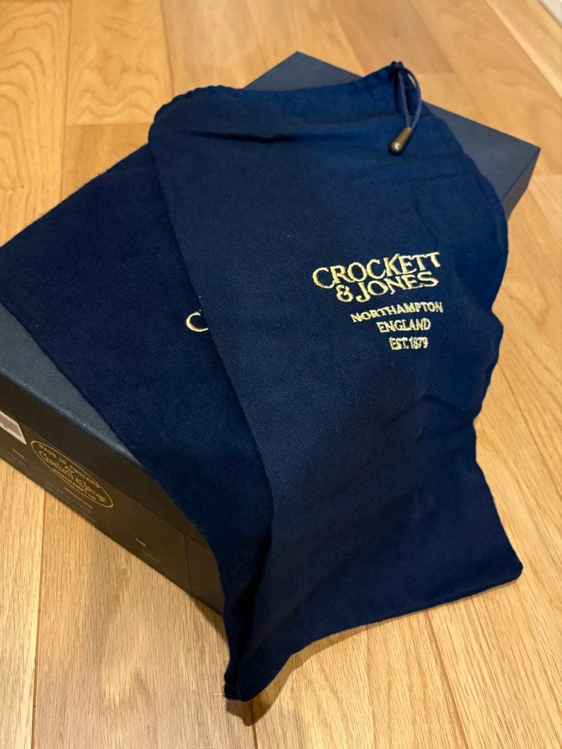 クロケット＆ジョーンズ ALBION 黒 6 1/2 E