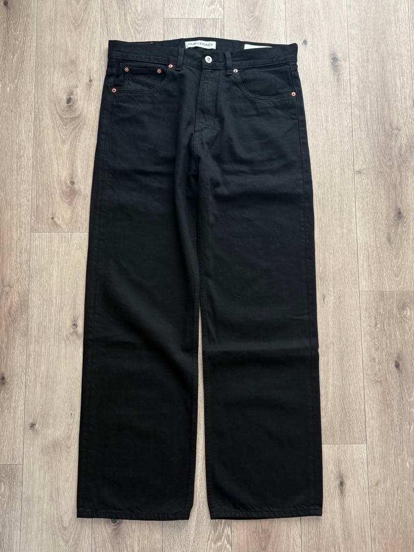 V　our legacy THIRD CUT Black Selvedge